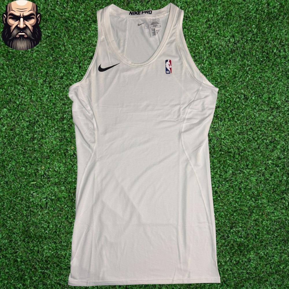 Nike Pro HyperCool NBA Team Player Issue Tank Top 880804-100 Men's Size XL-Tall